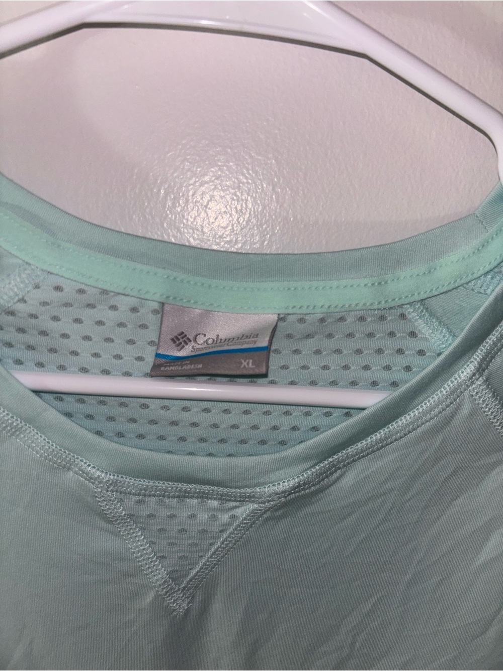 Columbia Mint Green Long Sleeve Shirt - Picture 6 of 9